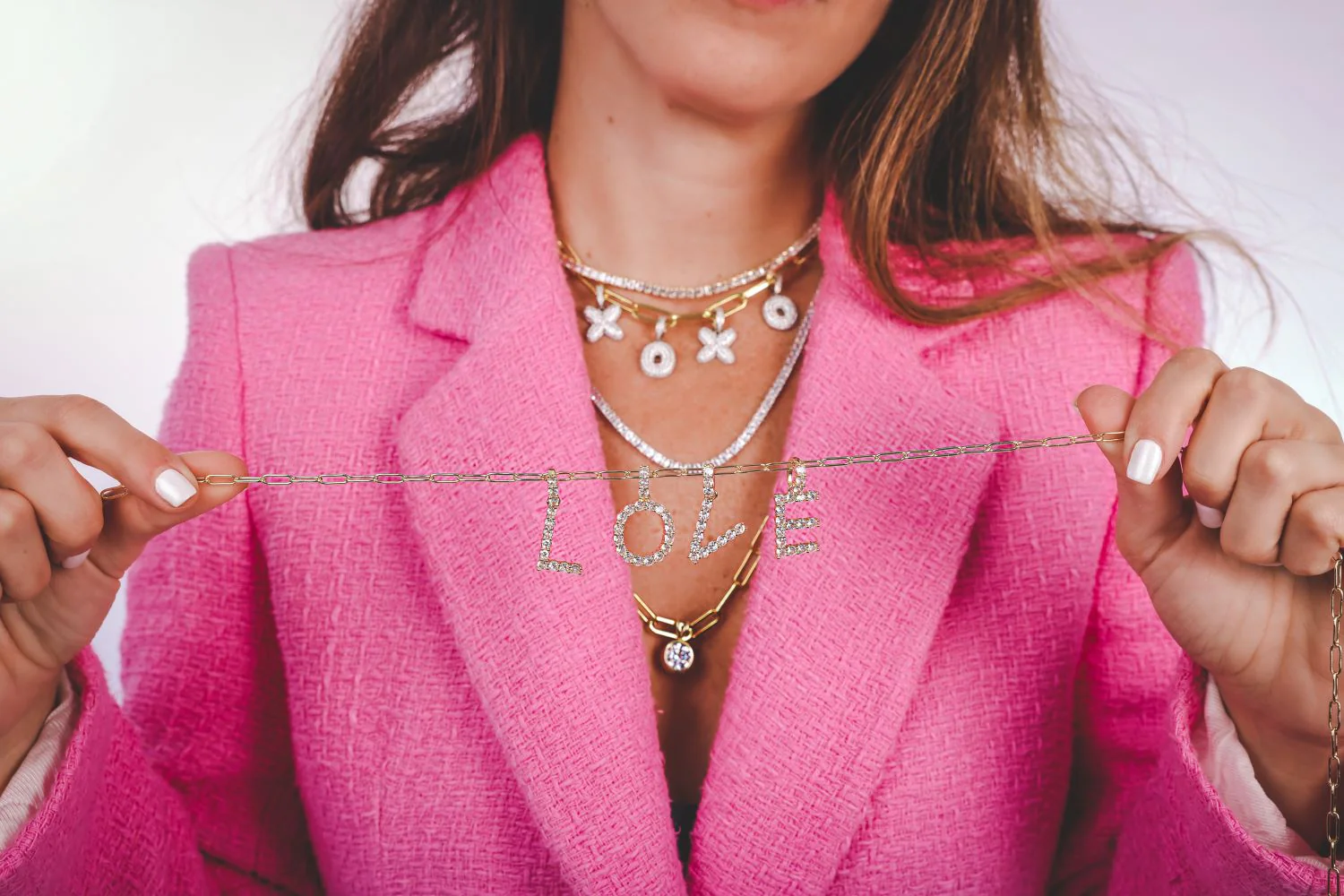 Princess Tennis Necklace - Image 4